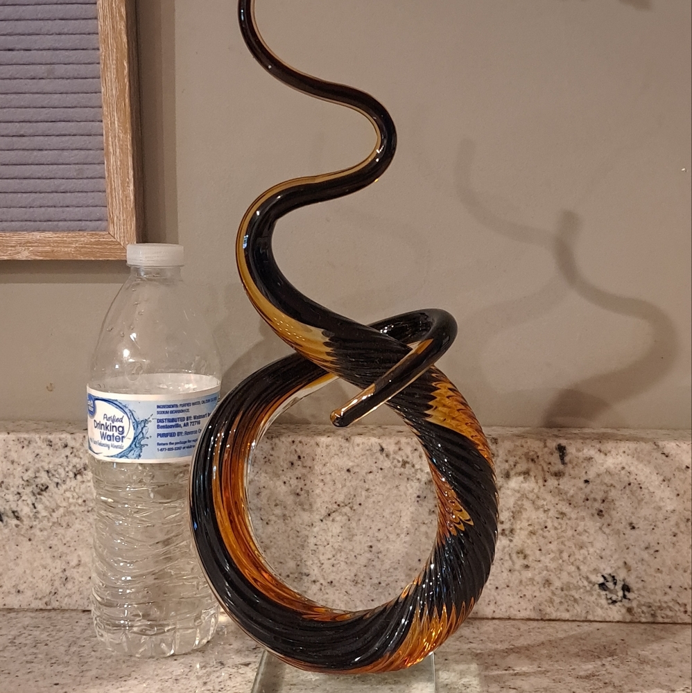 🏁Murano glass sculpture